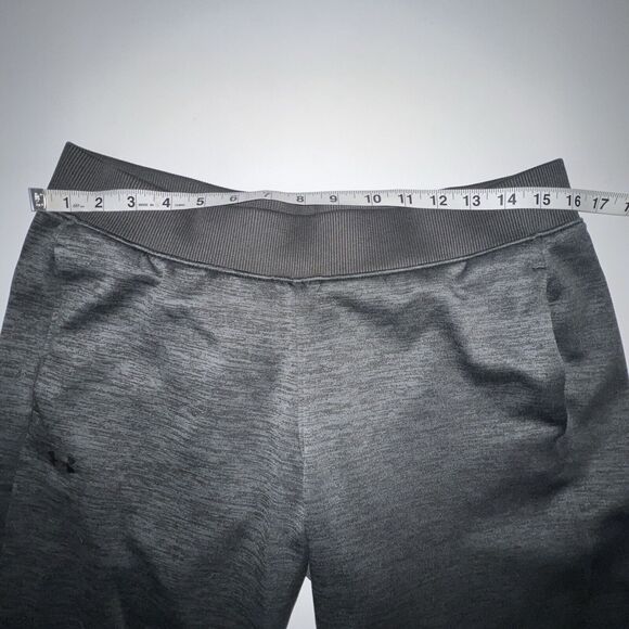 Under Armor Sweatpants Women Medium Gray Wide Leg Athleisure Loungewear Pants - Picture 8 of 11